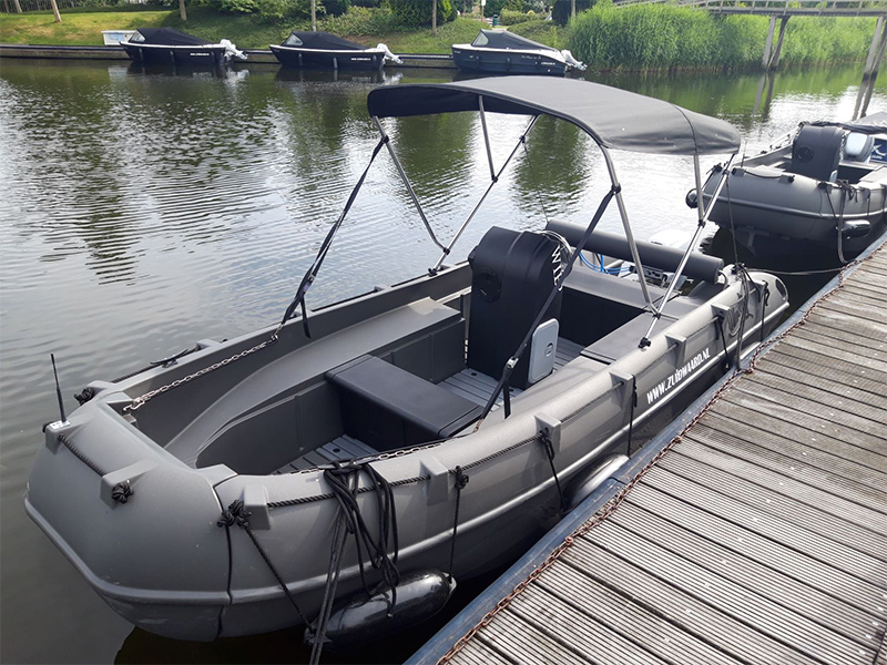 Elektrische Whaly (FunWhaly) van Zuidwaard Watersport Makkum in Makkum