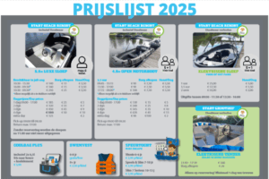 Prijslijst verhuur 2025